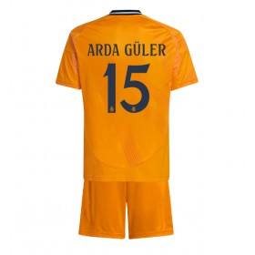 Real Madrid Arda Guler #15 Auswärtstrikot 2024-25 Kurzarm (+ kurze hosen)